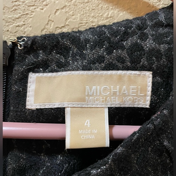 Mark Jacob size 4 sparkle leopard shift dress. - Picture 3 of 3